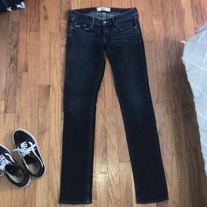 Dark wash hollister jeans